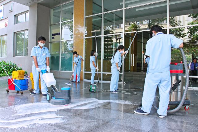ĐỘI VỆ SINH ở tại Đồng Xoài, Chơn Thành, Bình Long, Phước Long...